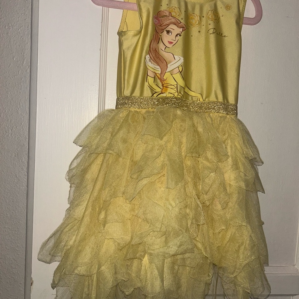 Disney Belle Yellow Halloween Costume Dress